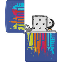 Lighter Zippo Rainbow Logo