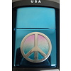 Zippo Aansteker Zippo Sapphire Peace Emblem