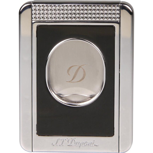Cigar Cutter Dupont Stand Black Chrome