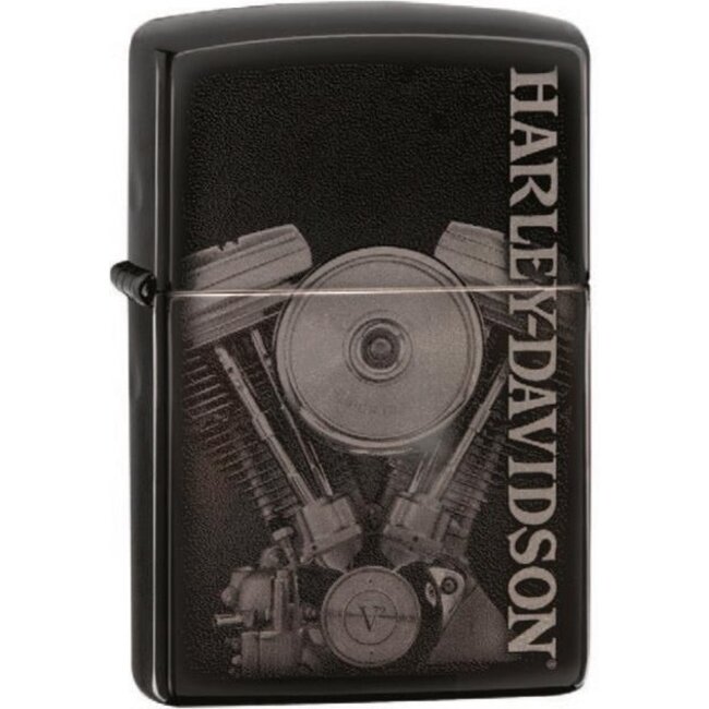 Aansteker Zippo Harley Davidson Motor V2