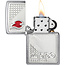 Lighter Zippo Logo & Flame Emblem
