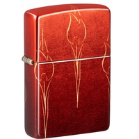 Aansteker Zippo Tumbled Brass Z-Fusion Flowers