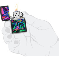 Aansteker Zippo Mushrooms Black Light