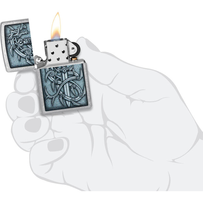 Aansteker Zippo Medieval Mythological