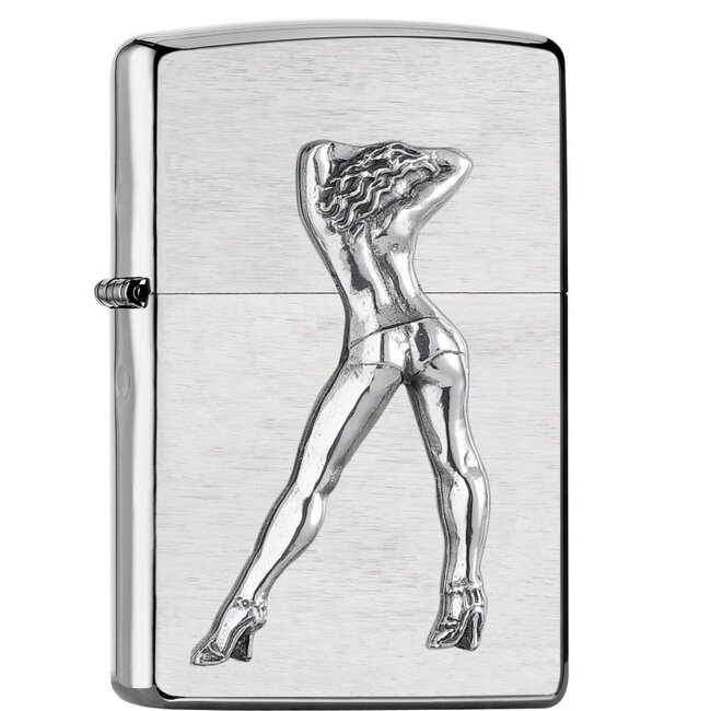 Lighter Zippo Gogo Girl Emblem