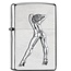 Lighter Zippo Gogo Girl Emblem