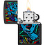 Lighter Zippo Santa Cruz Artist Hand Black Light