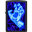 Lighter Zippo Santa Cruz Artist Hand Black Light
