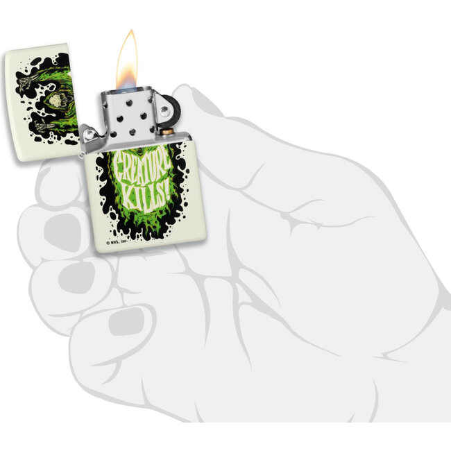 Aansteker Zippo Creature Kills Glow in the Dark