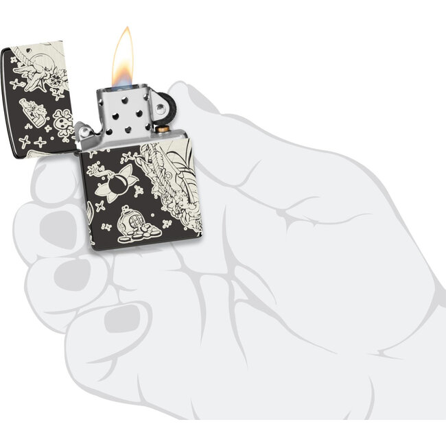 Aansteker Zippo Tattoo Theme