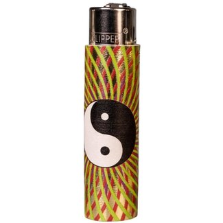 Clipper Clipper Lighter Pop Cover Hippie Yin Yang