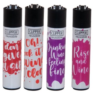 Clipper Set of 4 Clipper Lighters Wineabulous