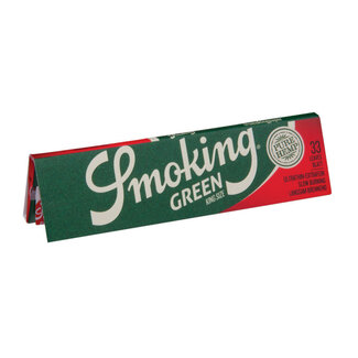 Smoking Smoking Kingsize Green Rolling Paper