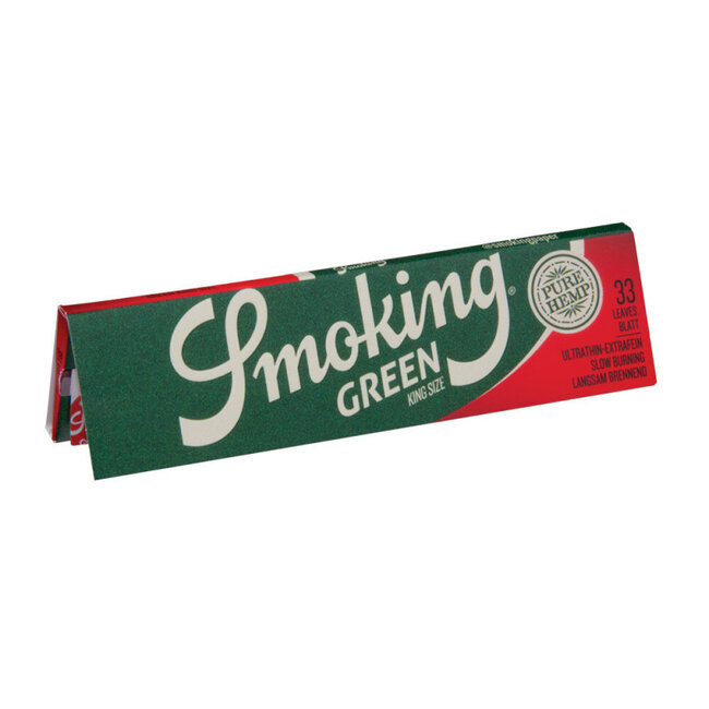 Smoking Smoking Kingsize Green Vloei