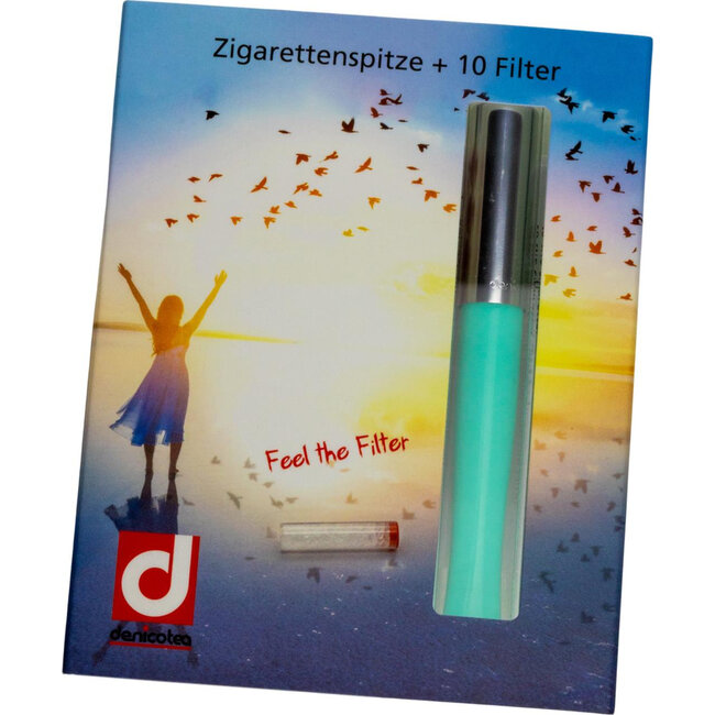 Denicotea Pijpje Uitwerp Automatic Pearl Mint