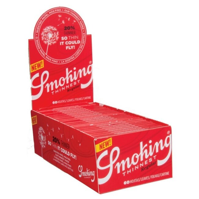 Smoking Smoking Thinnest Short Rolling Paper Box