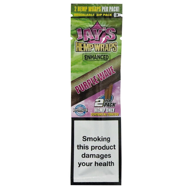 Display Juicy Jays Hemp Wraps Purple Wave