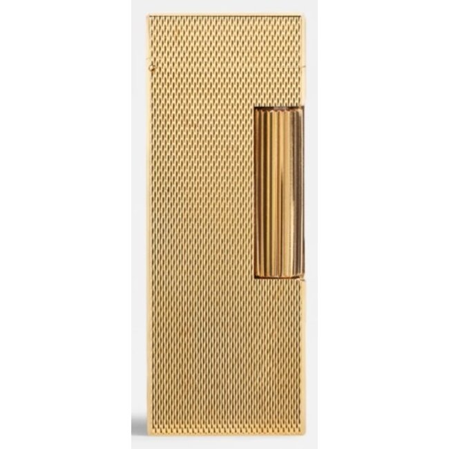 Dunhill Lighter Dunhill Rollagas Gold Plated Barley