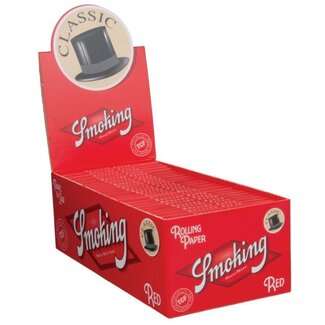 Smoking Smoking Red Short Rolling Paper Box