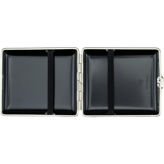 Cigarette Case Leather Blue