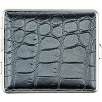 Sigarettenkoker Leather Croco Black