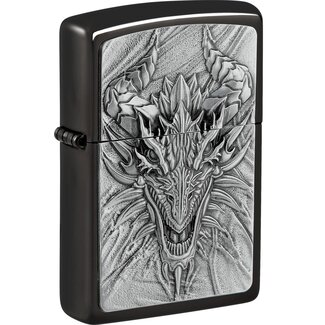 Zippo Lighter Zippo Metal Dragon Emblem