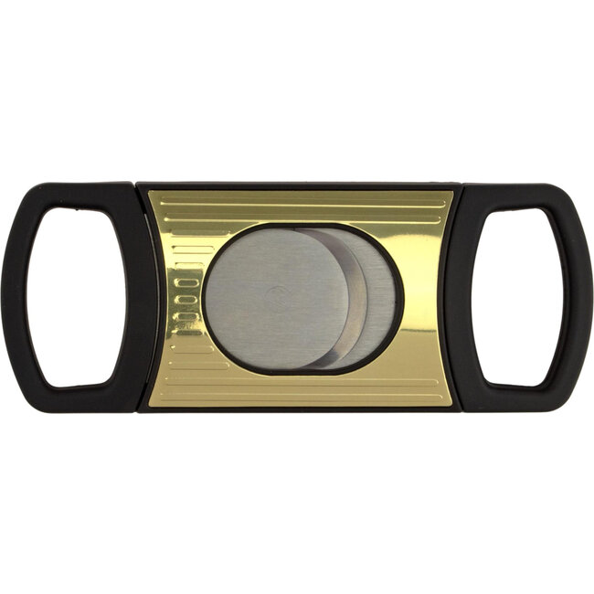 Cigar Cutter Double Cut Black Gold