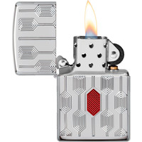 Lighter Zippo Armor Case Stylish Pattern