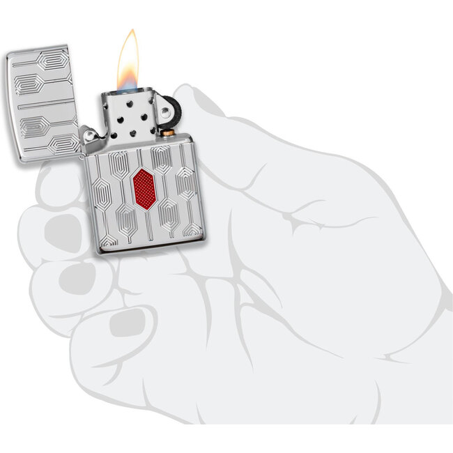 Aansteker Zippo Armor Case Stylish Pattern