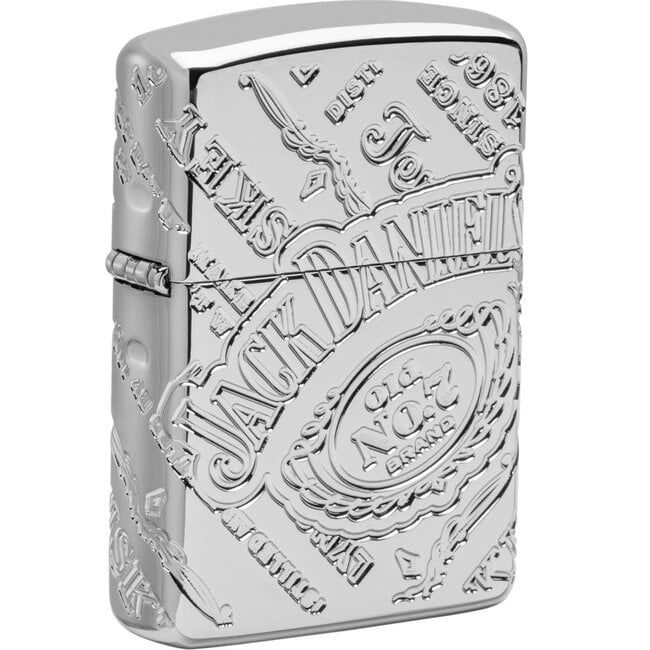 Lighter Zippo Armor Case Jack Daniel's - Haddocks Lightershop