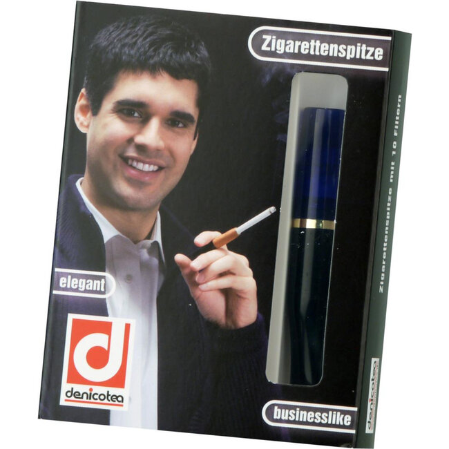 Denicotea Cigarette Holder Standard Marine Blue