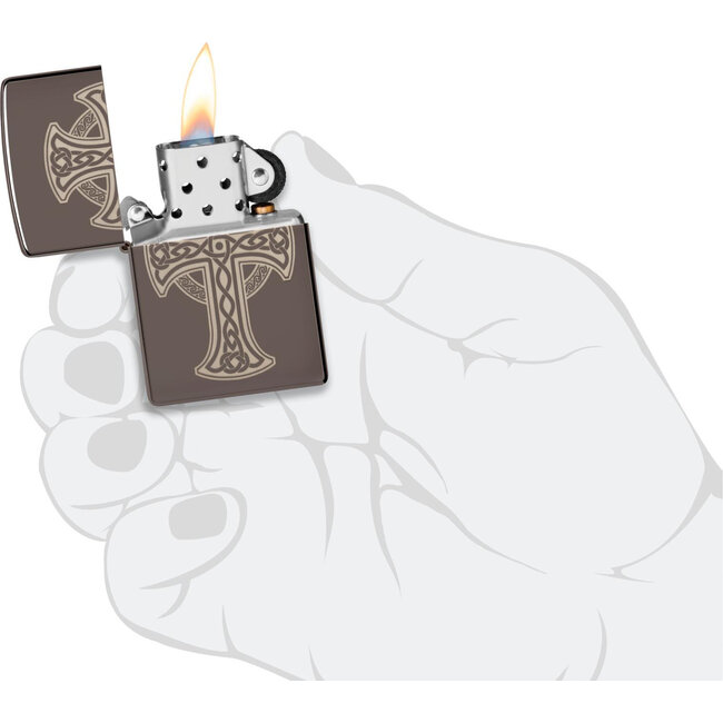 Lighter Zippo Celtic Cross
