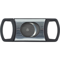 Sigarenknipper Double Cut Black Silver