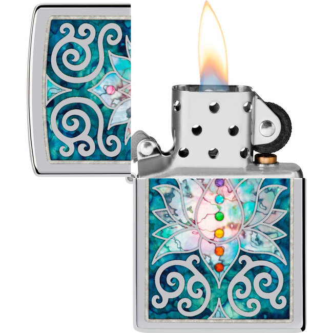 Lighter Zippo Lotus Flower
