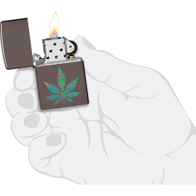 Lighter Zippo Funky Cannabis