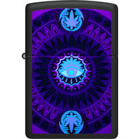 Aansteker Zippo Cannabis Eye Glow in the Dark