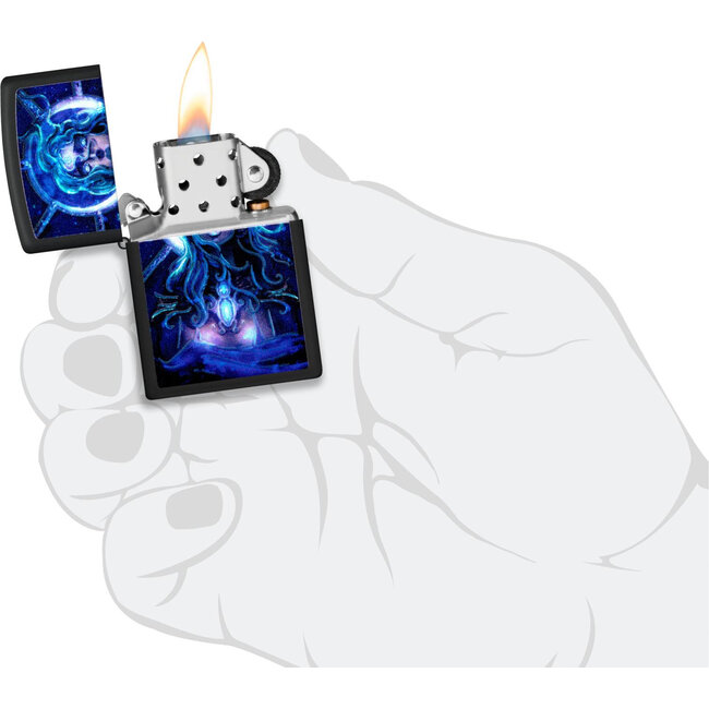 Lighter Zippo Star Girl Glow in the Dark