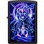 Lighter Zippo Star Girl Glow in the Dark