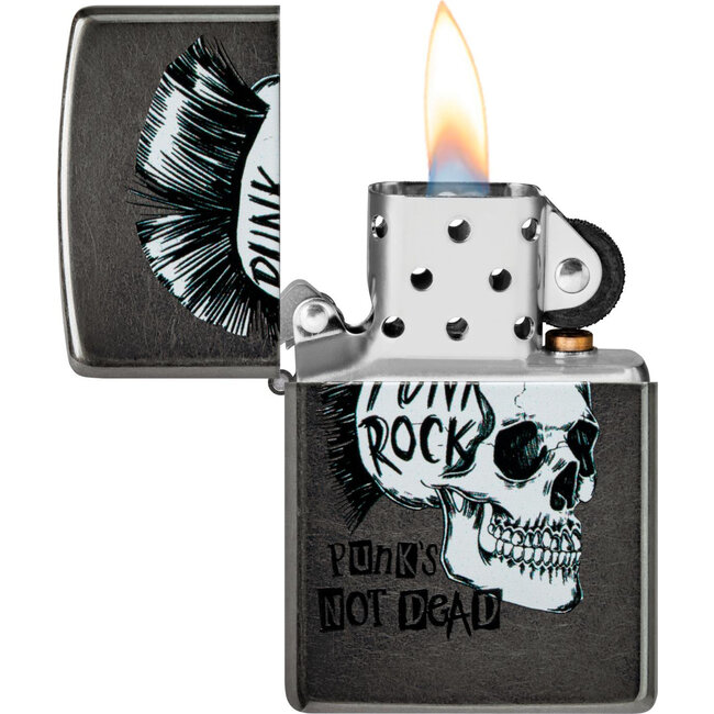 Lighter Zippo Punk Rock Skull