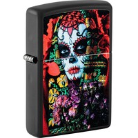 Aansteker Zippo Sugar Skull Woman Glow in the Dark