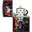 Lighter Zippo Sugar Skull Woman Glow in the Dark