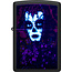 Lighter Zippo Sugar Skull Woman Glow in the Dark
