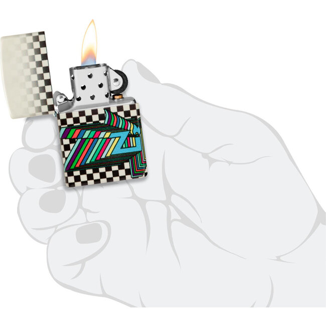 Aansteker Zippo Nostalgia Design Glow in the Dark