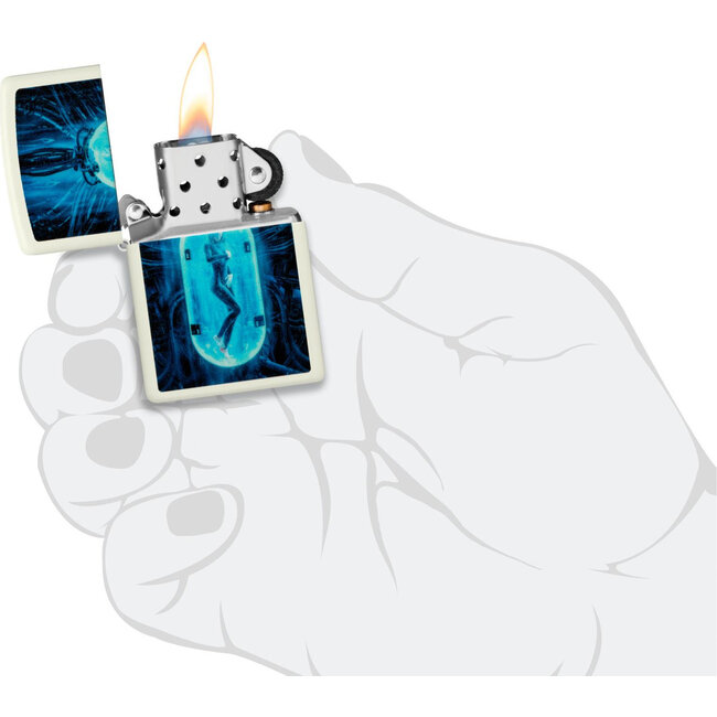 Lighter Zippo Tube Woman Glow in the Dark