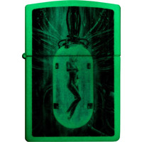 Aansteker Zippo Tube Woman Glow in the Dark