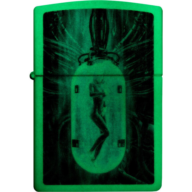 Lighter Zippo Tube Woman Glow in the Dark