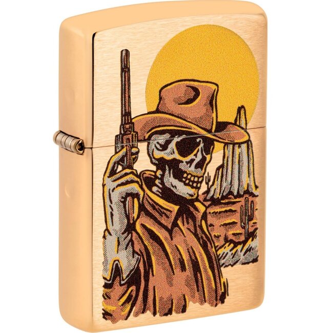 Zippo Lighter Zippo Wild West Skeleton