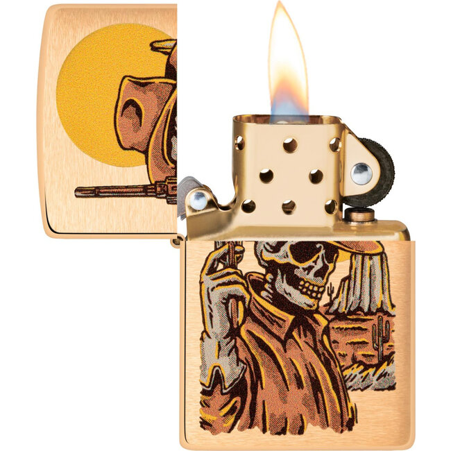 Aansteker Zippo Wild West Skeleton
