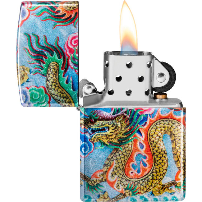 Lighter Zippo Dragon Design