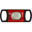 Cigar Cutter Double Cut Black Red